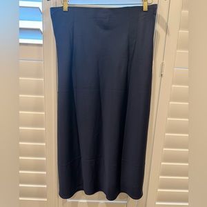 J Crew Navy Slip Skirt